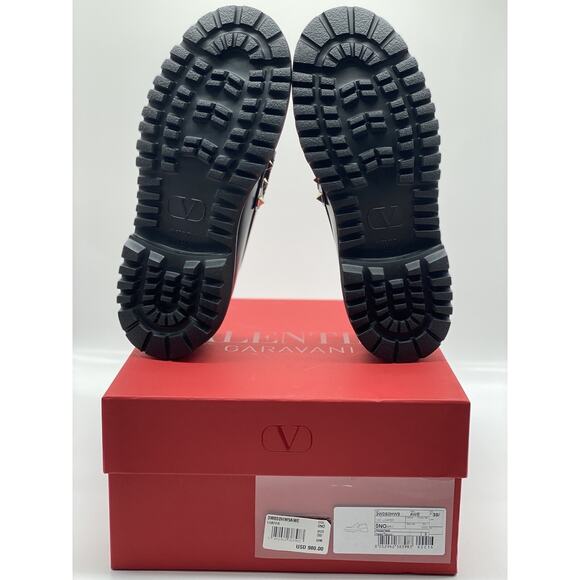 Valentino Garavani Rockstud Calfskin Loafer sz. 38 eu (8 us) - Picture 6 of 7